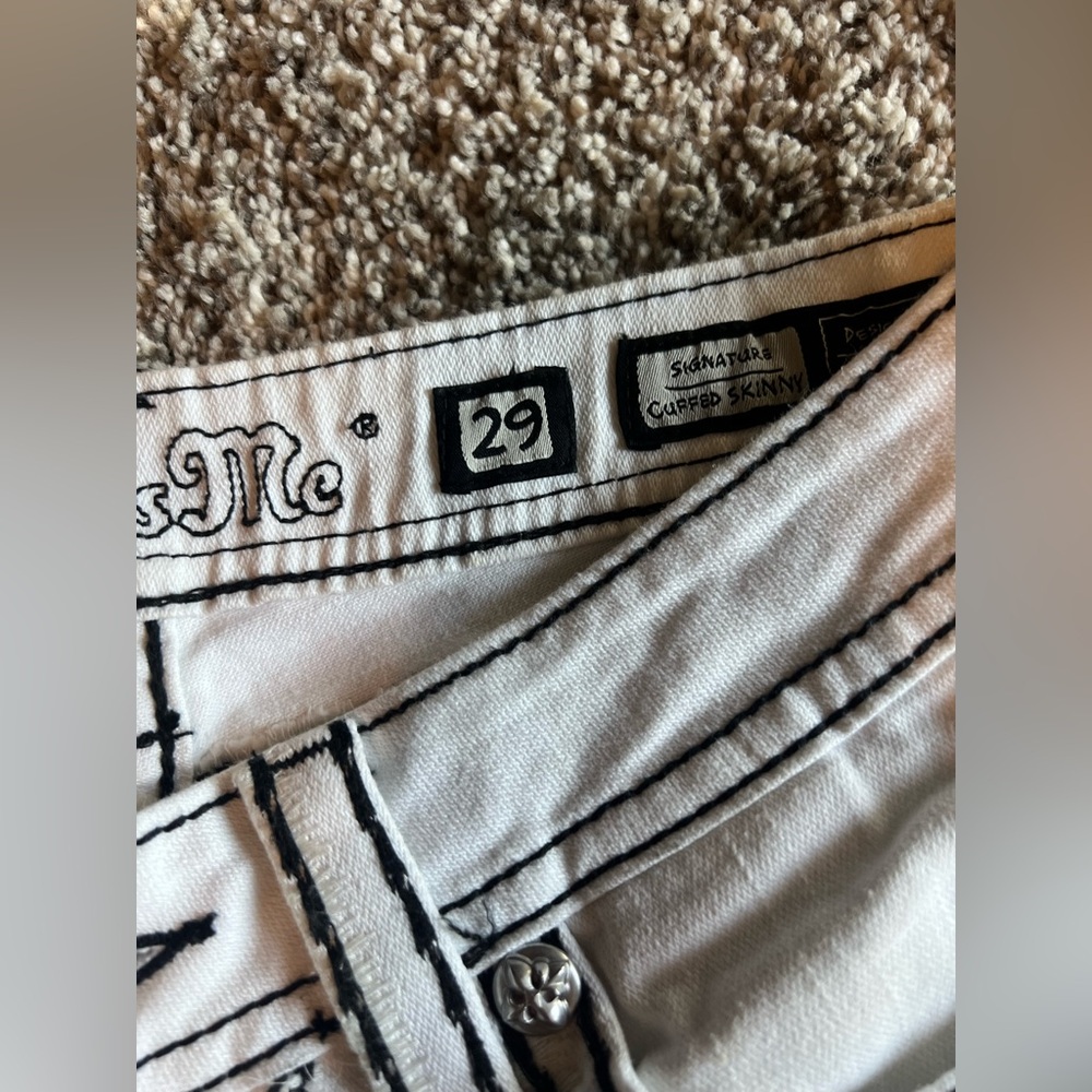 Miss Me white skinny jean - Picture 5 of 6